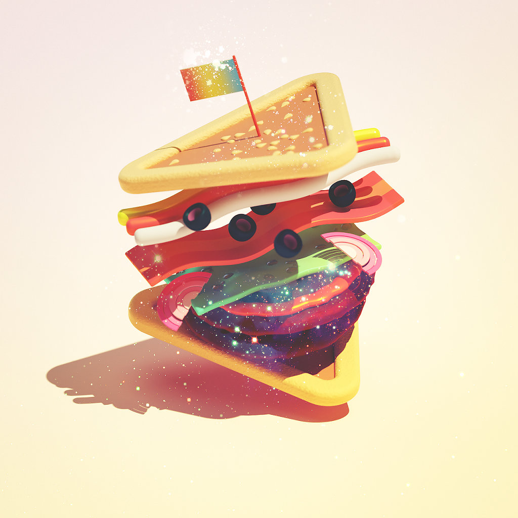 Saturn Shuffle Sandwich